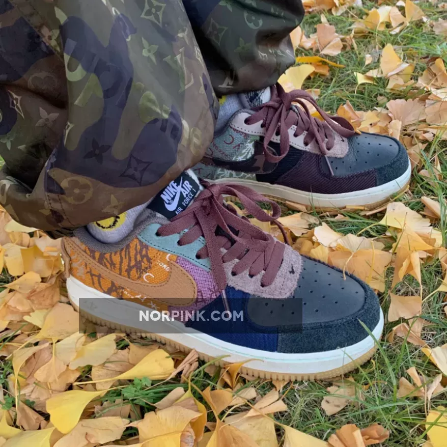 Travis Scott x Nike Air Force 1 Low Multi-Color
