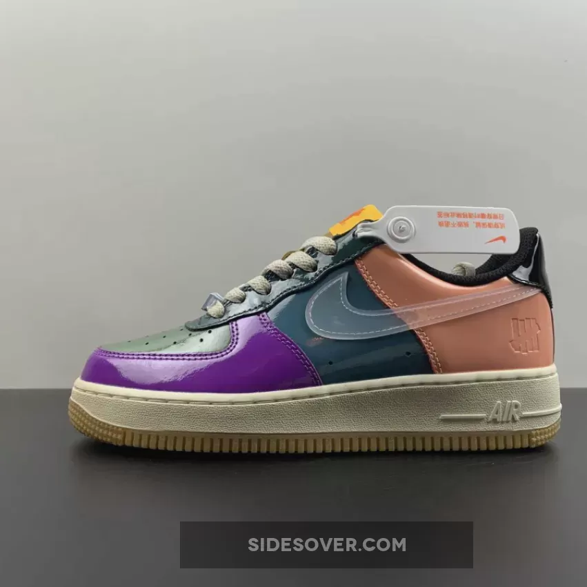 Undefeated x Nike Air Force 1 Low MultiColor Patent