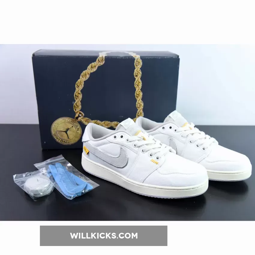 Union LA x Air Jordan 1 KO Low White Cream